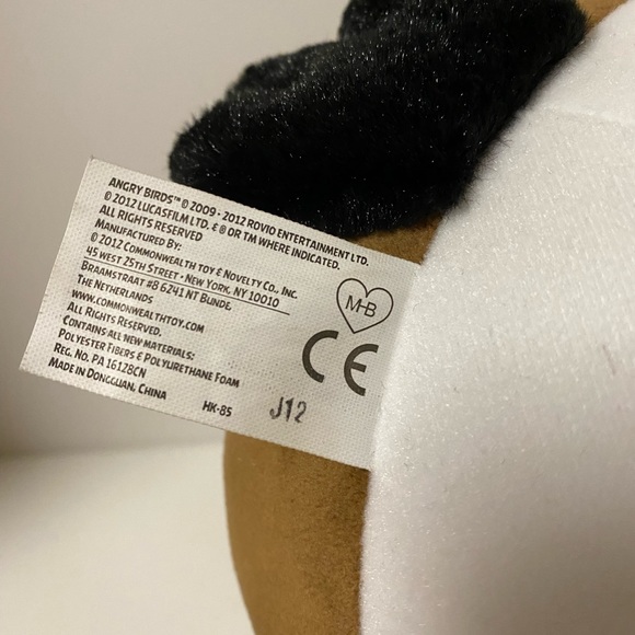 Angry Birds Star Wars Plush Princess Leia Organa Stuffed Animal Pink Toy 6 inch - Picture 14 of 14